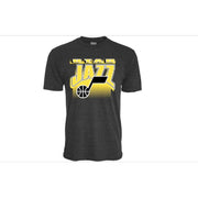 Utah Jazz NBA Officially Licensed Tri-Blend T-Shirt Starters Black, X-Large