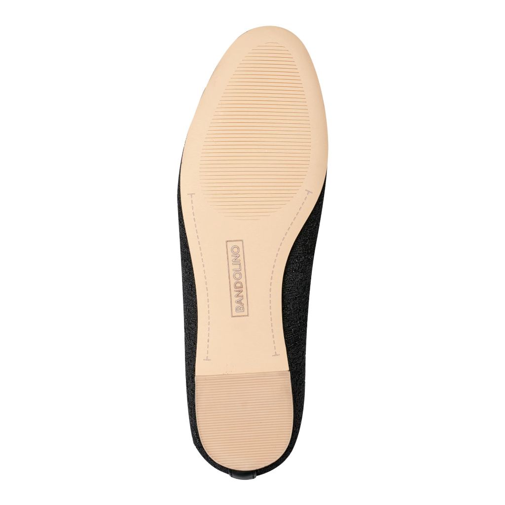 Bandolino Women's PAYLY Ballet Flat, Black Patent, 6