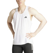 Adidas Men's Own The Run Tank, White, XX-Large