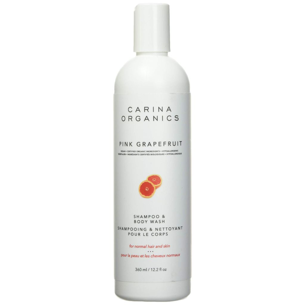 Carina Organics Pink Grapefruit Shampoo & Body Wash