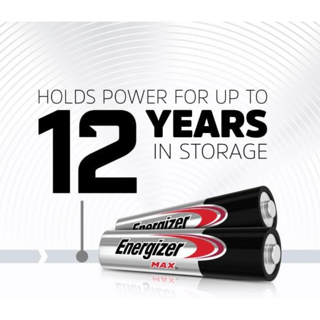 Energizer MAX AAA Batteries (12 Pack), Triple A Alkaline Batteries