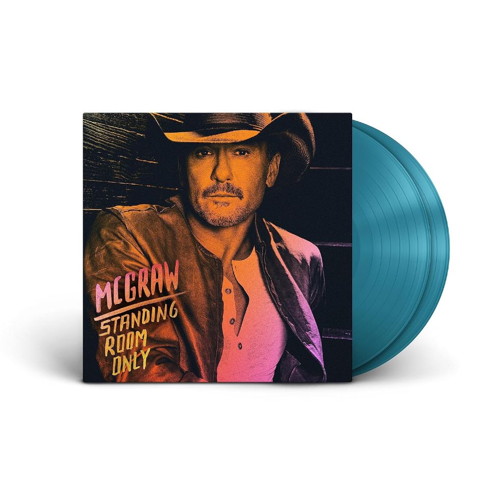 Tim McGraw: Standing Room Only - Turquoise 2 LP Vinyl Album