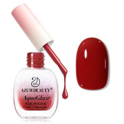 AZUREBEAUTY Dark Red Nail Polish - 8.5mL