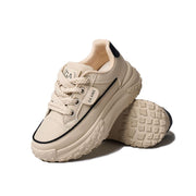 Chouiss Sneakers for Women, Khaki - size 5