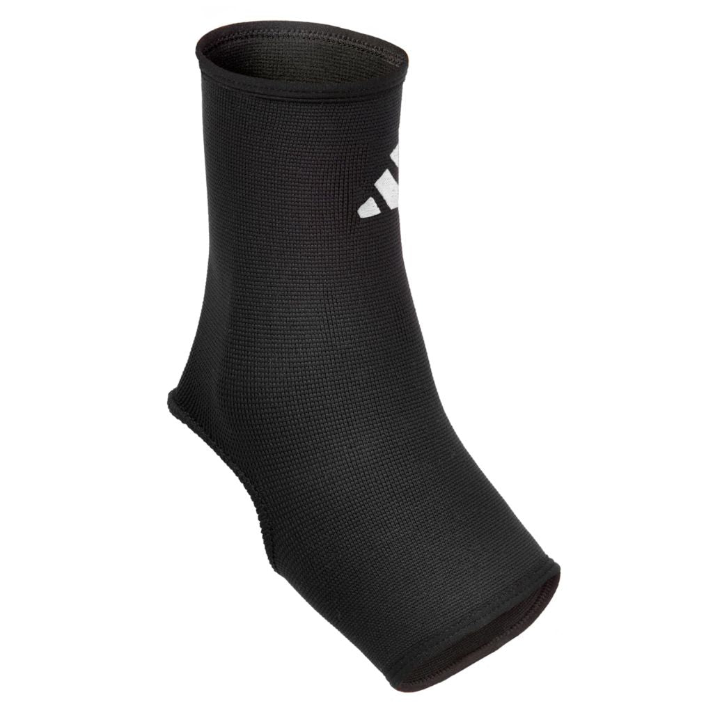 adidas Adult's Ankle Support Sleeve - Black, Small