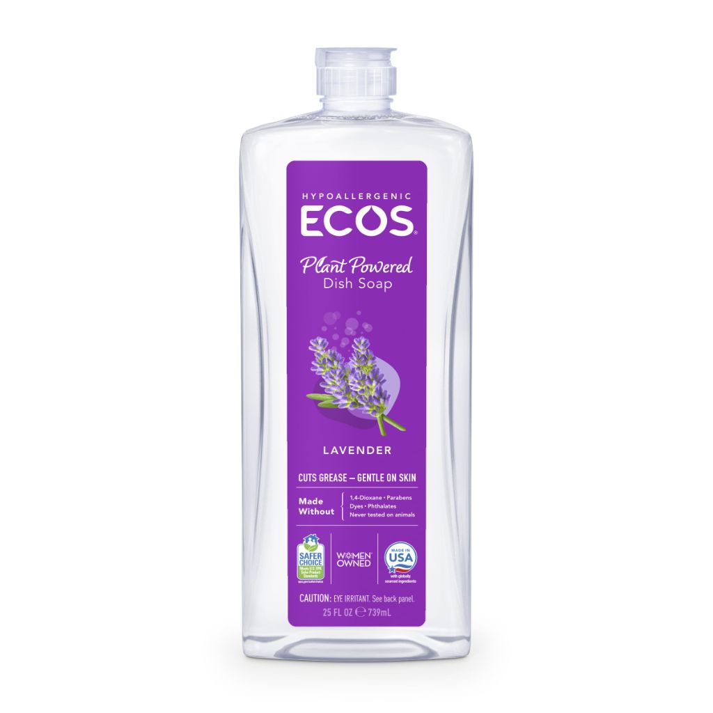 ECOS 25 Oz Dishmate Dish Liquid with Lavender (Set of 3)