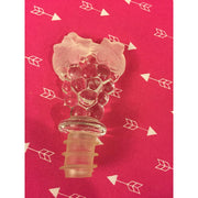 Clear Acrylic Grapes Wine Bottle Stopper
