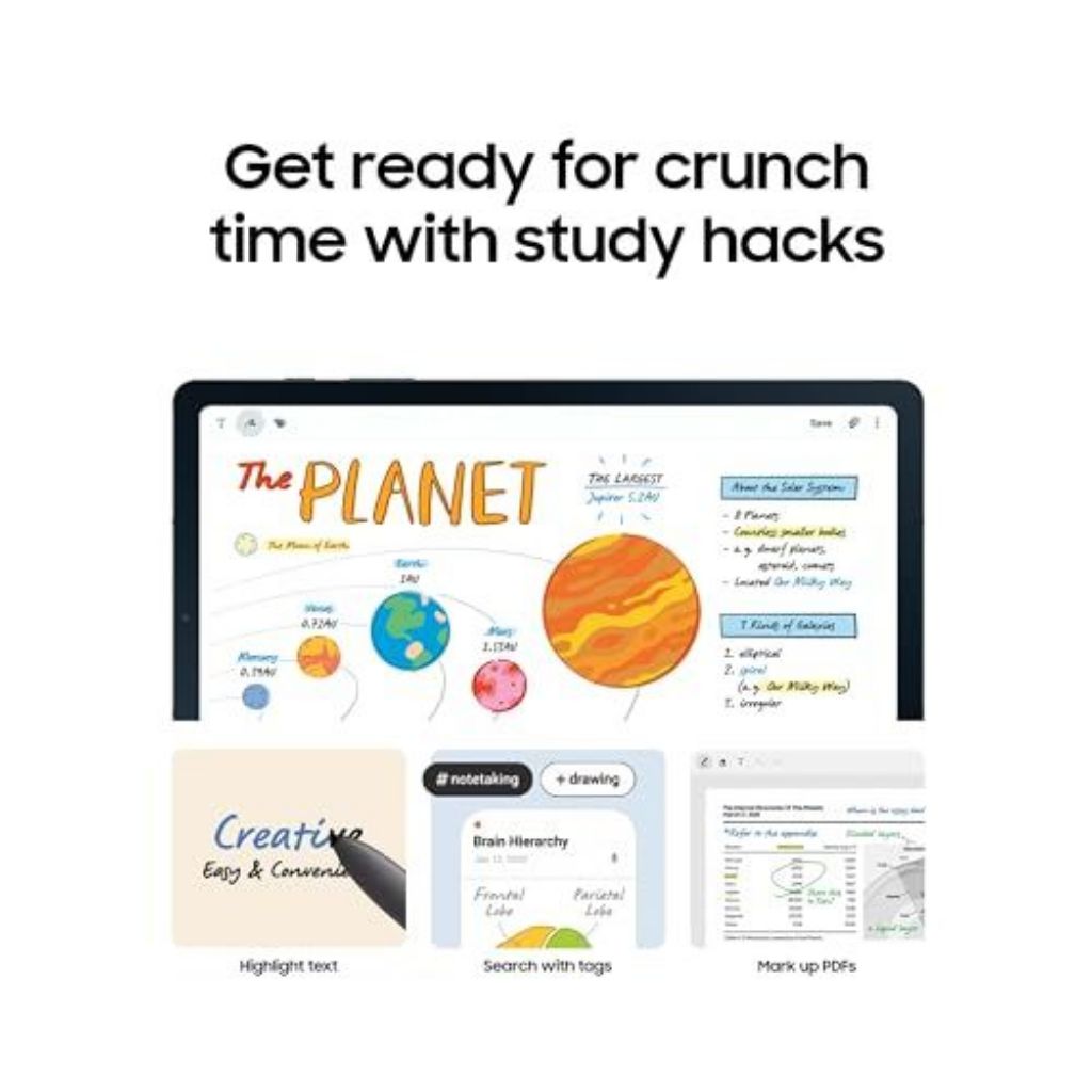 Samsung Galaxy Tab S6 Lite (2024), 10.4" Screen w/S-Pen, 64GB - Mint *Damaged Box*