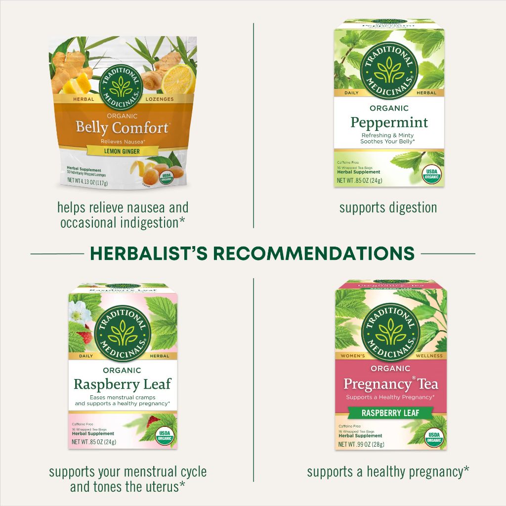 Traditional Medicinals Organic Morning Ease Lozenges - Lemon Ginger, 30ct.
