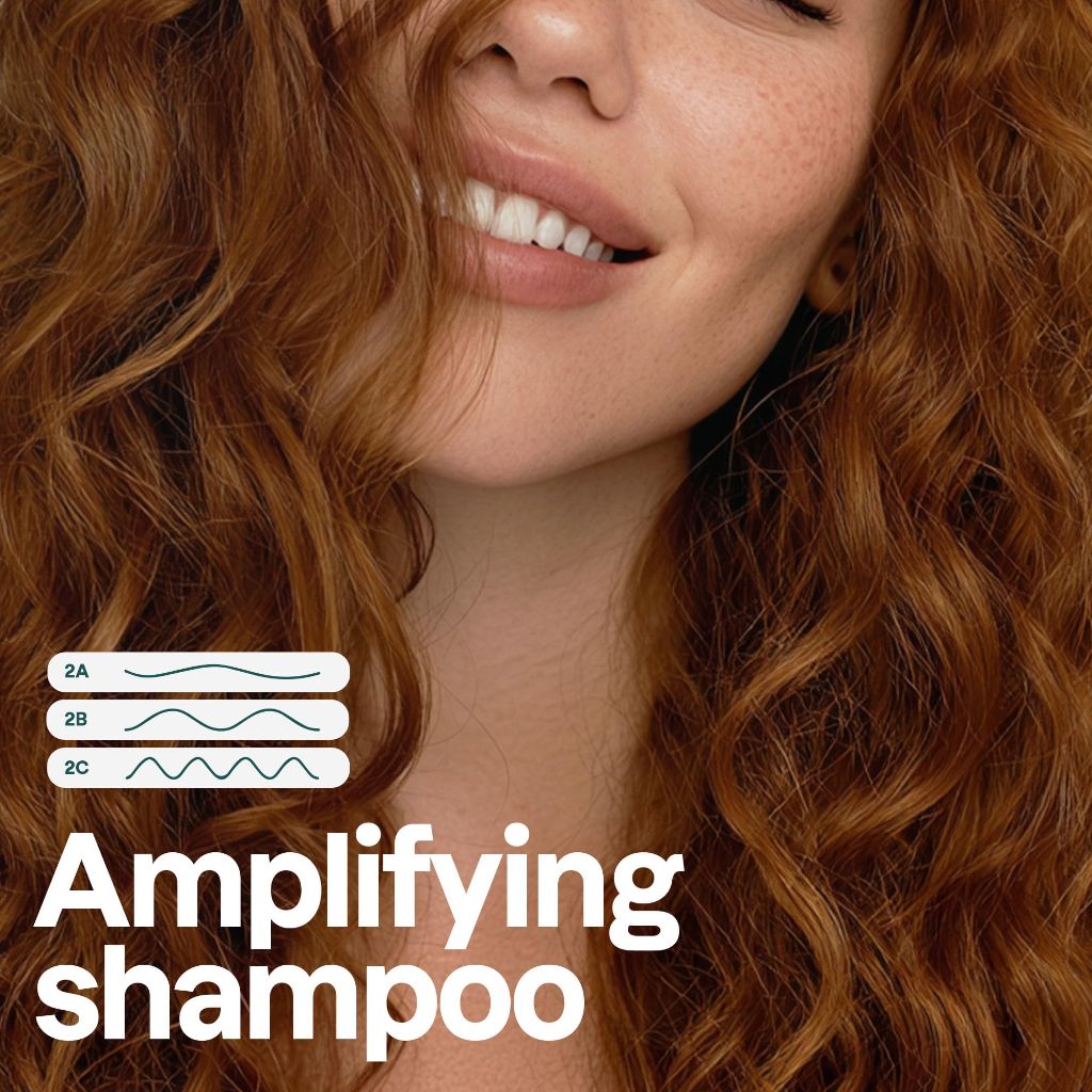 ATTITUDE Amplifying Shampoo for Curly Hair with Coconut Oil, 16 Fl Oz
