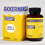Akkermansia Probiotic with Prebiotic & Polyphenol Cranberry - 60 Delayed Release Capsules
