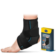 Dr. Scholl’s Compression Ankle Support  Breathable Fabric  Open-Heel Design  Versatile Ankle Brace  Support  Great for Workouts and Sports (Size L/XL)