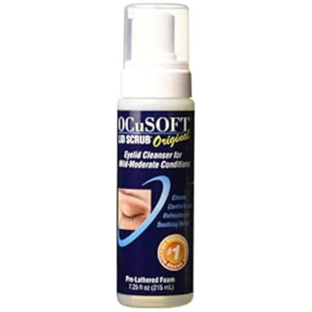 OCuSOFT Lid Scrub Eyelid Cleansing Foam  7.25 Oz.