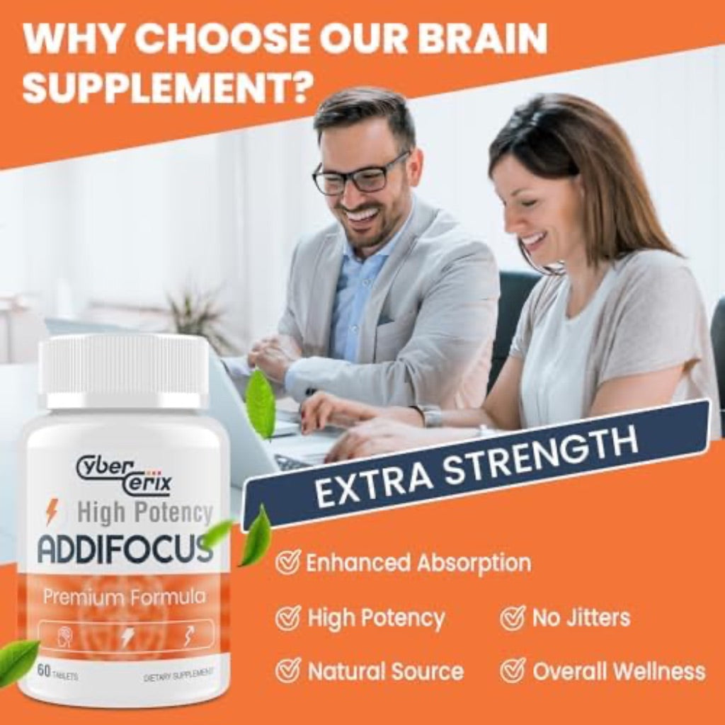 17-in-1 Brain Supplement for Memory and Focus - Nootropic Brain Supplement for Concentration, Clarity, Energy & Focus - Natural Caffeine Blend with Vitamins, Amino Acids & Herbal Extracts - 60 Tablets