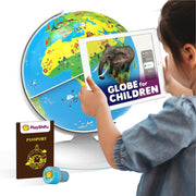PlayShifu Globe for Kids– Orboot Earth: Interactive Kids Globe with 1000+ Facts on Animals, Places & Monuments