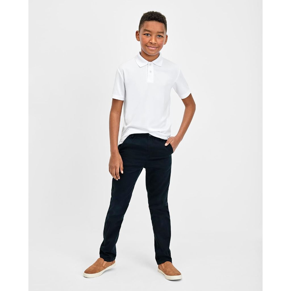 The Children's Place Boys' Short Sleeve Pique Polo, 7 Pack (10/12)