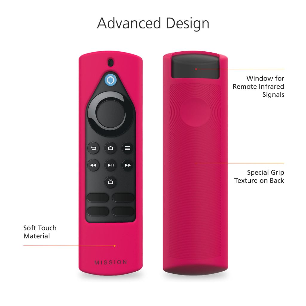 Made for Amazon Remote Cover Case, for Alexa Voice Remote Lite (2nd Generation)