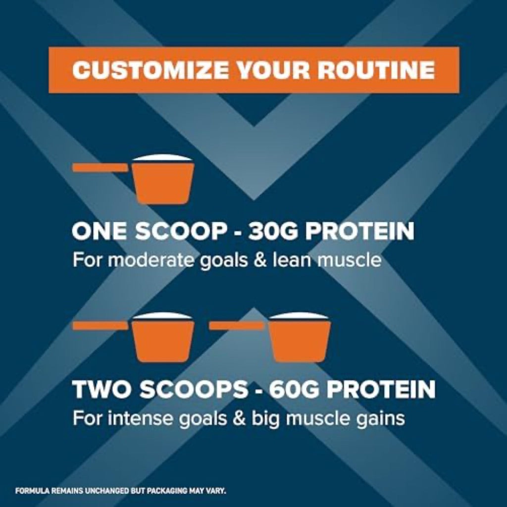 Body Fortress Super Advanced Whey Protein Powder, Vanilla, 3.9 lb (39 Servings) *Damaged*