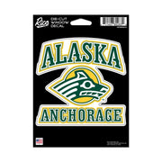 Rico Industries NCAA Alaska–Anchorage Seawolves 5" x 7" Vinyl Die-Cut Decal - Car/Truck/Home Accessory