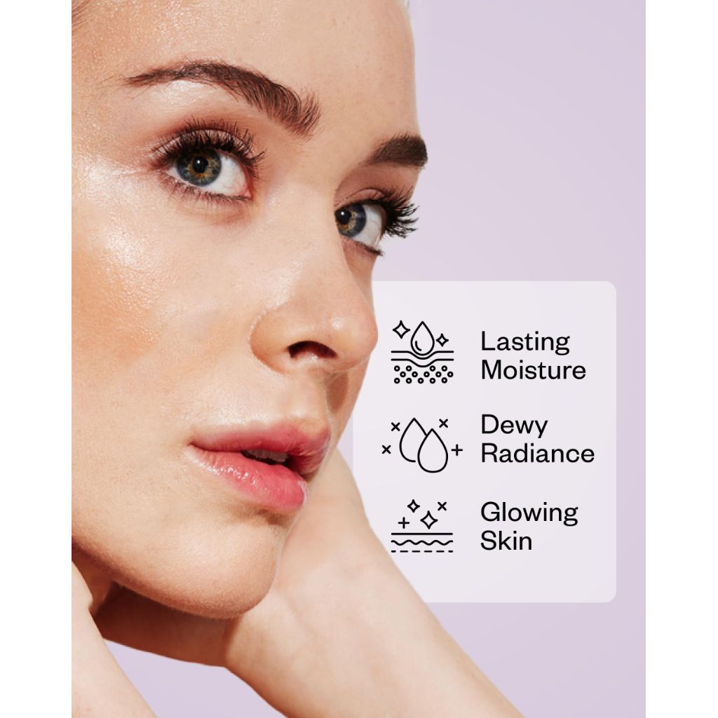 VDL Lumilayer Primer (Glowy Finish, 1.01fl oz) - Illuminating Pearl Makeup Base for Glowing Skin. Korean Makeup. Hydrating Radiance
