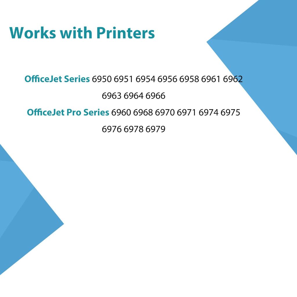 902XL Ink Cartridges Combo Pack for HP 902 XL Black