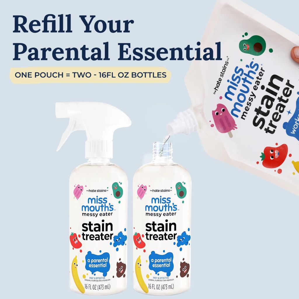 Miss Mouth's Messy Eater Stain Treater - 32oz Refill - Newborn & Baby Essentials