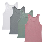Hanes Girls' Originals Tank Pack, 4pk - size L