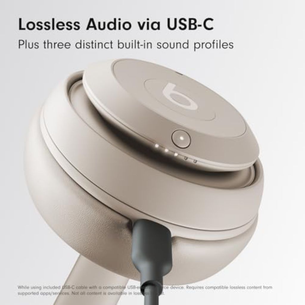 Beats Studio Pro Wireless Bluetooth Noise Cancelling Headphones - Sandstone