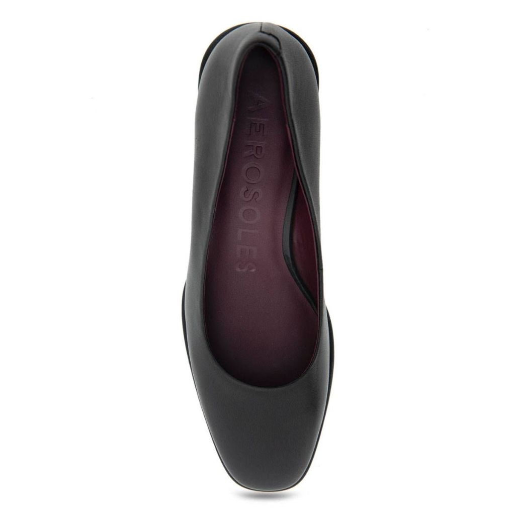Aerolosles Women's Alae Mid Heel Pumps - Black, Size 11