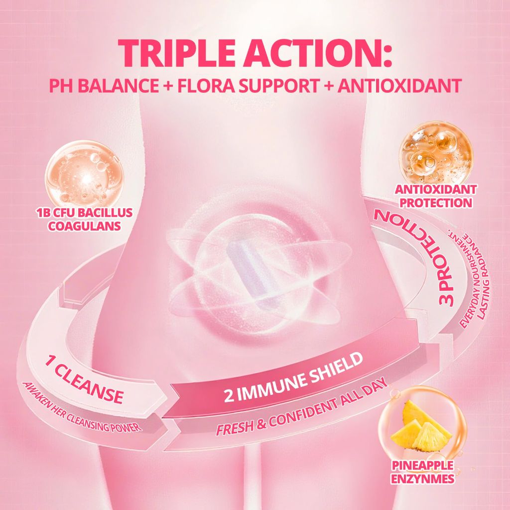 Women's Probiotic Gummies Nutrition Premium Feminine Balance Gummies - 60 Gummies 30 Servings