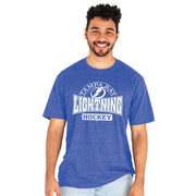 Tampa Bay Lightning NHL Officially Licensed Tri-Blend T-Shirt Beards, Small
