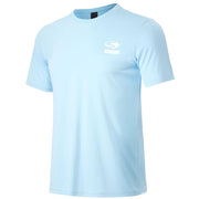Haimont Men's Moisture Wicking Dry Fit T-shirt, Light Blue, S