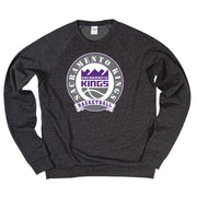 Sacramento Kings NBA Officially Licensed Tri-Blend Crewneck Sweatshirt Black, X-Large