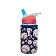 Sok It BotlSok Water Bottle Sleeve Insulated Neoprene Cover (Baseball, Fits 12oz CamelBak or Nalgene)
