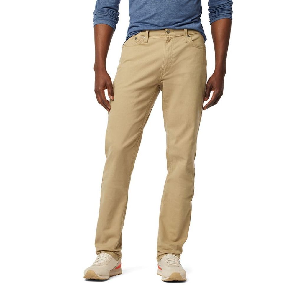 Levi Strauss Signature Gold Men's Athletic Tech Jeans, british khaki, 50W x 32L