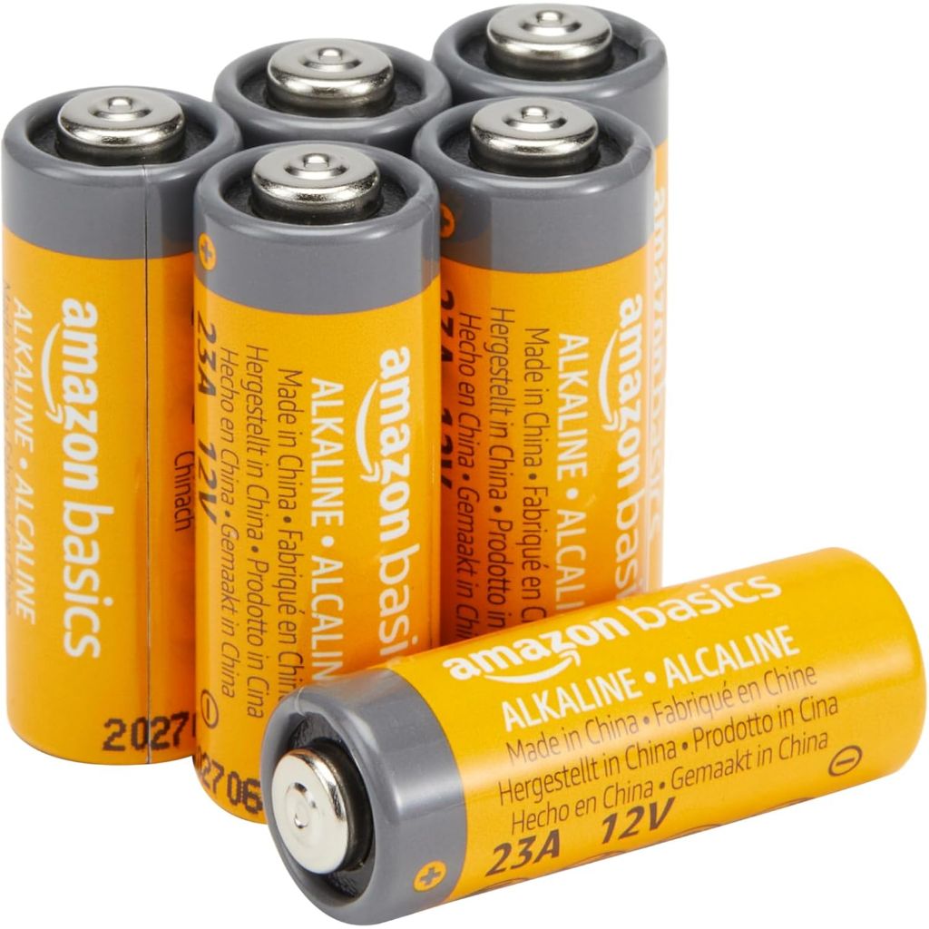 Amazon Basics 23A Alkaline Battery, 12 Volt - 6 Batteries
