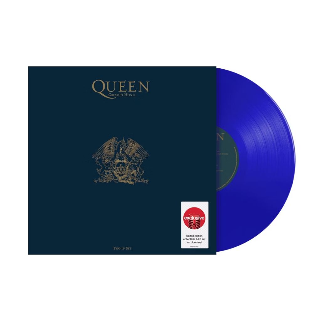 Queen Greatest Hits 2 - Exclusive Limited Edition Blue Colored 2x Vinyl LP