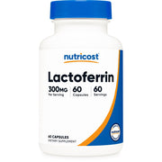 Nutricost Lactoferrin Capsules (60 Capsules, 300mg)
