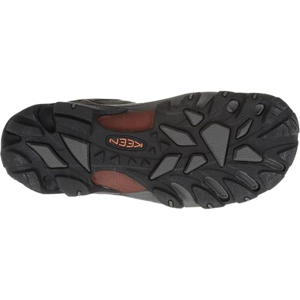 KEEN Women's Targhee II Waterproof Hiking Boots - Magnet/Coral, Size 6.5