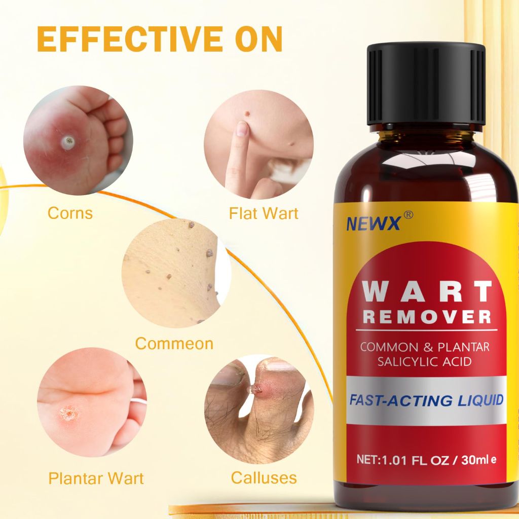 NewX Fast-Acting Wart Remover Freeze Off :  Men Women - 30 ML-05
