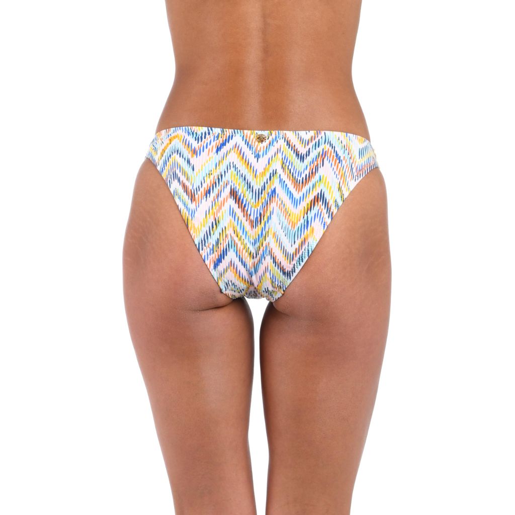 Sunshine 79 Women's French Cut Bikini Swimsuit Bottom, Multi//Soul Wave, 6