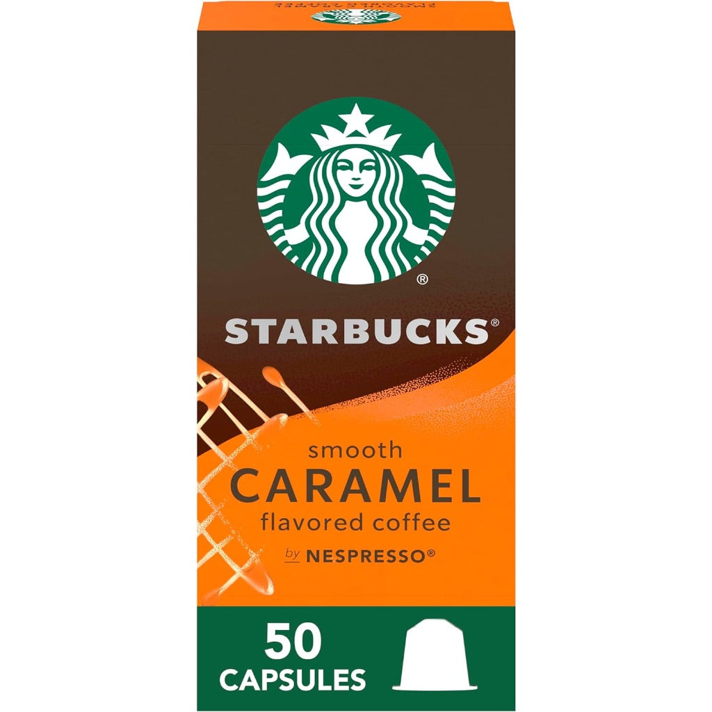 Starbucks by Nespresso Original Line Caramel Flavored Coffee Capsules - 50ct