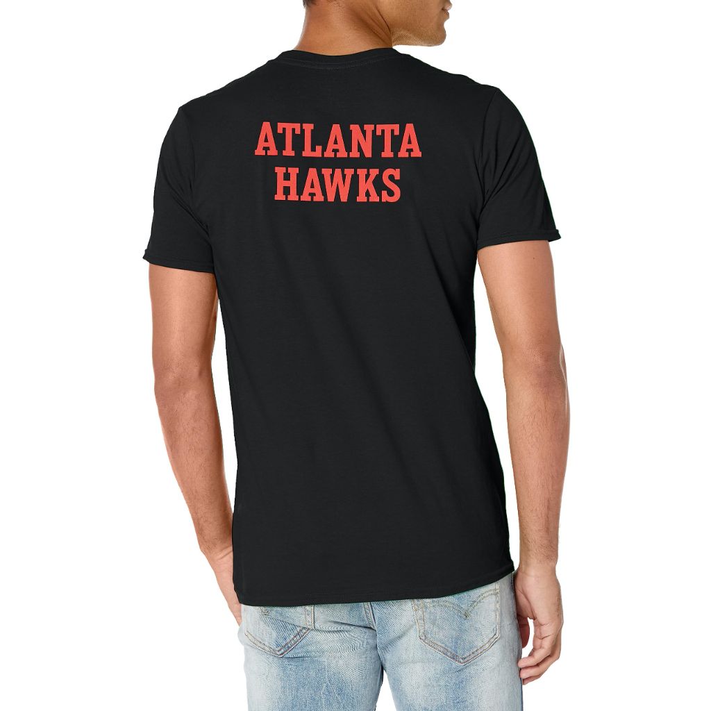 SZ 2XL, NBA Con x Team Tee, Atlanta Hawks | Black