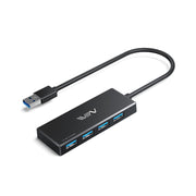 IVIIN 4 in 1 USB 3.0 Hub - Black