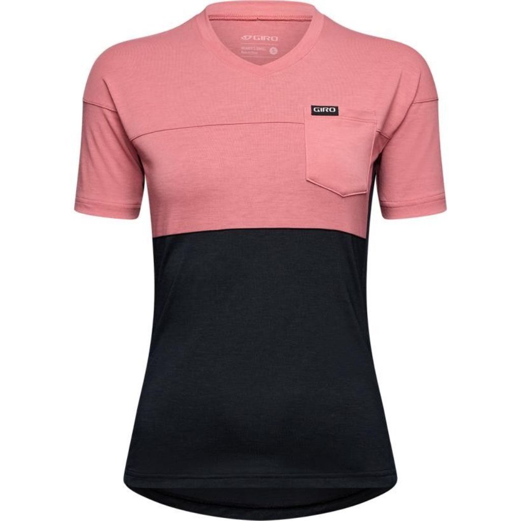 Giro, Women's, Cycling Jersey, W Ride Jersey (XS), Pink, XS