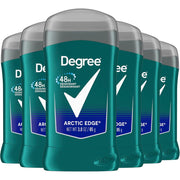 Degree Men Original Aluminum Free Deodorant for Men, Arctic Edge 3oz (Pack of 6)
