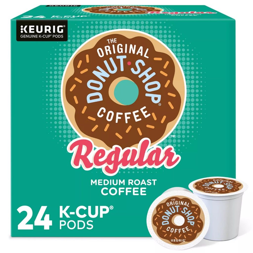 The Original Donut Shop Regular Medium Roast Keurig K-Cup Coffee Pods, 96ct