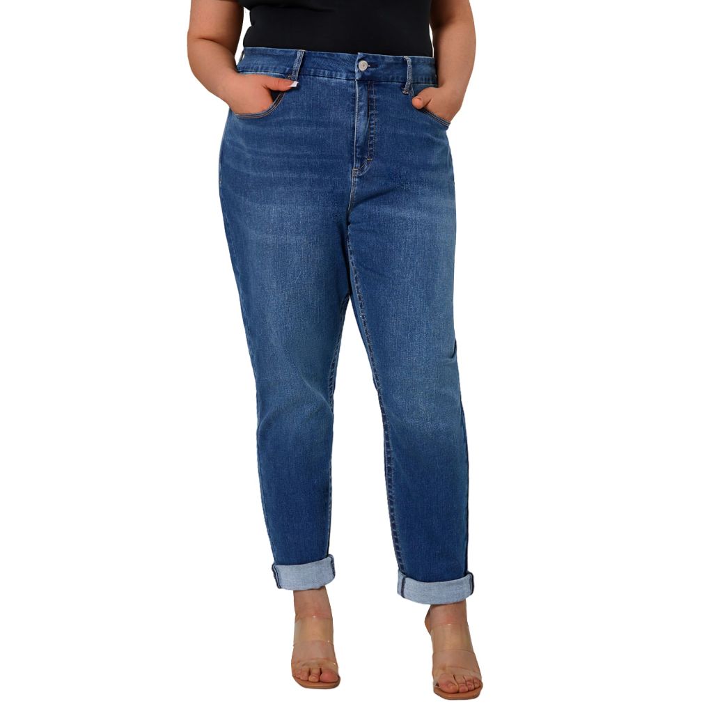 POTADY Women's Plus Size Jeans High Rise Skinny - size 22