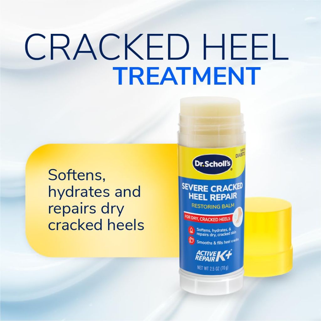 Dr. Scholl's Severe Cracked Heel Repair Restoring Balm, 2.5oz