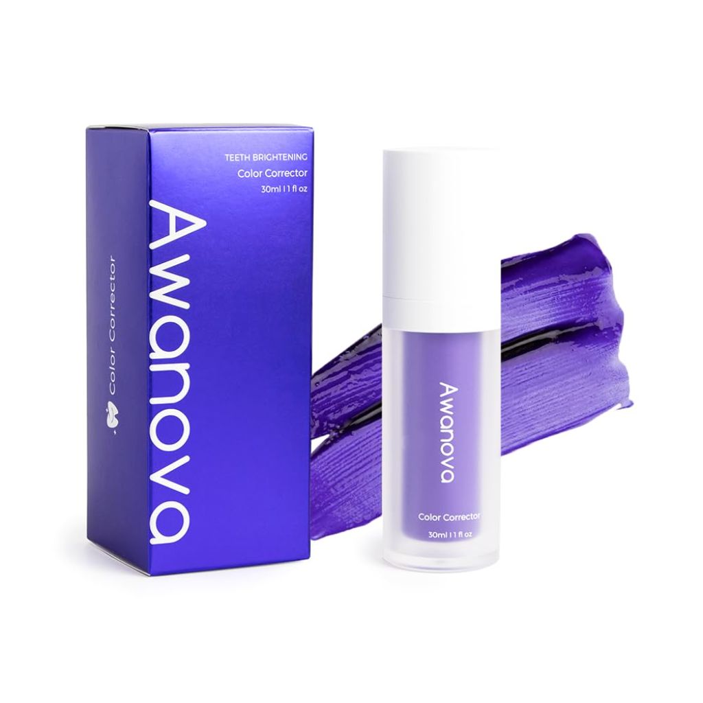 Awanova 30ml Purple Toothpaste for Teeth whitening - 30mL